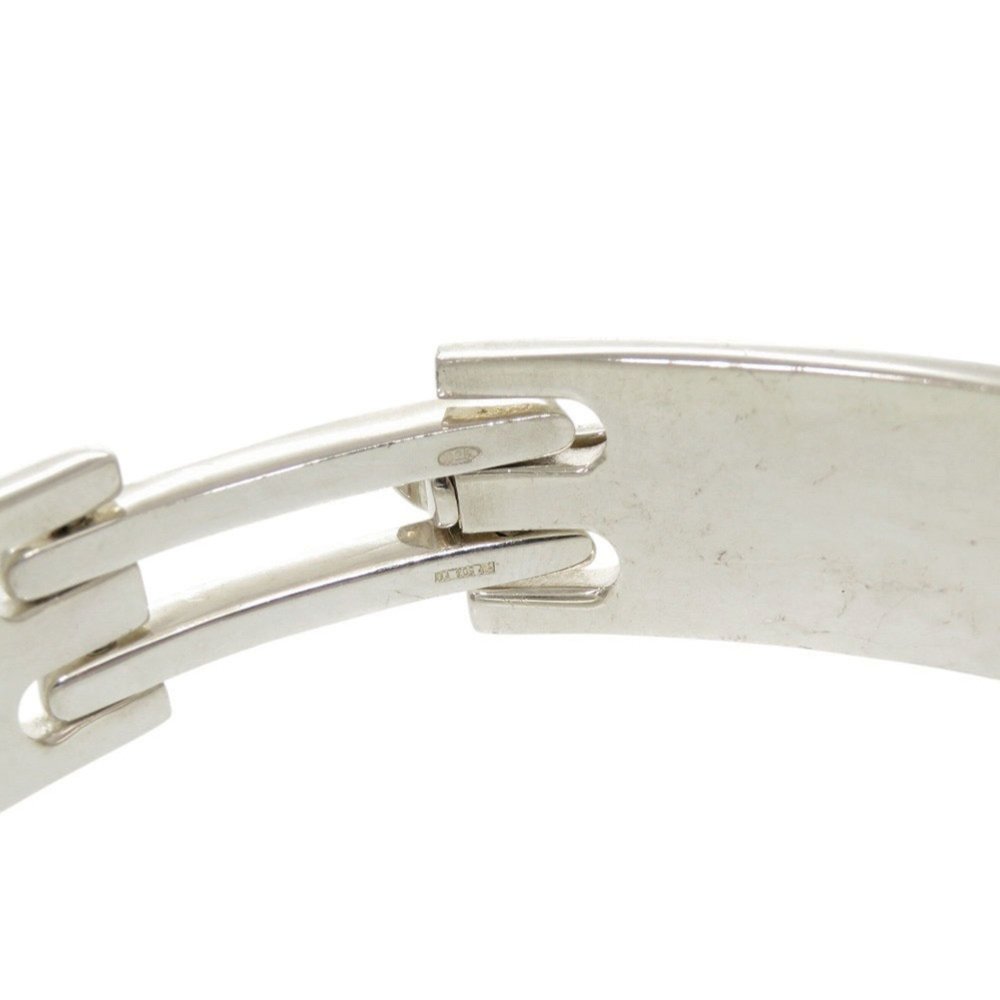Gucci logo plate silver 925 bracelet 0516GUCCI - Picture 5 of 9